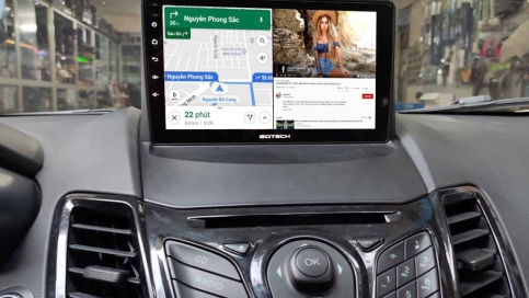 Màn hình DVD Android xe Ford Fiesta 2010 - nay | Gotech GT6 New